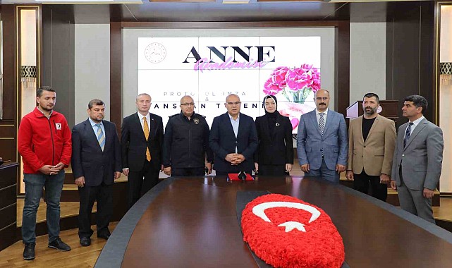 Ağrı'da Anne Akademisi Projesi protokol imza töreni ve proje tanıtımı gerçekleştirildi