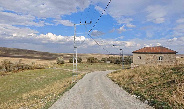 Ağrı'da köylerin çehresi değişiyor