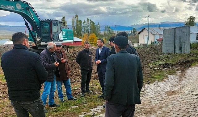 Ak Parti heyeti, DSİ’nin Sulakyurt köyündeki çalışmalarını inceledi