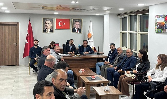 AK Parti il teşkilatı haftalık toplantısını gerçekleştirdi