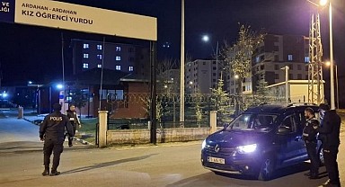 Ardahan'da okul ve yurt çevrelerinde güvenlik önlemleri artırıldı