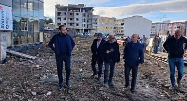 Ardahan Kültür Merkezi inşaatında bakanlık incelemesi