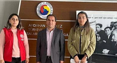 Ardahan TOBB Ortaokulu'nda erişilebilirlik denetimi yapıldı