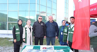 Ardahan Üniversitesi’nde Yeşilay tanıtımı gerçekleştirildi