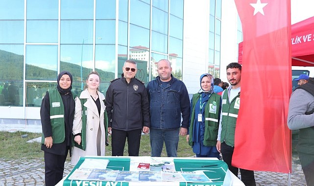 Ardahan Üniversitesi’nde Yeşilay tanıtımı gerçekleştirildi