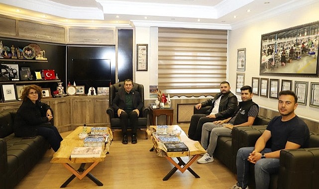 Ardahan Veteriner Hekimler Odası, Belediye Başkanı Demir’i ziyaret etti