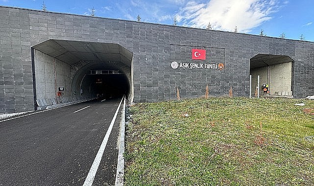 Aşık Şenlik Tüneli açılışı ileri bir tarihe ertelendi