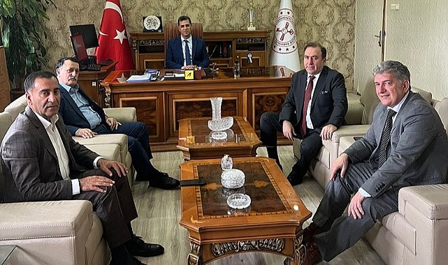 ATSO’dan yeni Defterdar vekiline hayırlı olsun ziyareti
