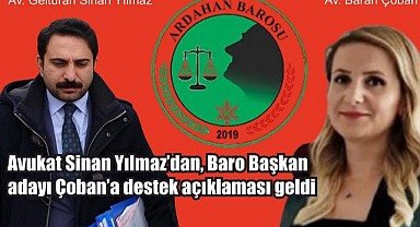 Avukat Yılmaz, “Ardahan baromuza kadın başkan yakışır”