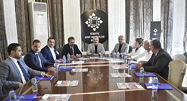 Burak Taştan, TKKB yönetim kurulu toplantısına katıldı