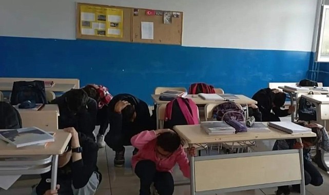 Çıldır AİHL'nde yangın tatbikatı