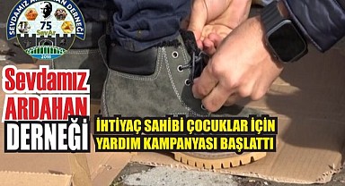 Çocuklar için yardım kampanyası
