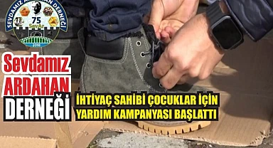 Çocuklar için yardım kampanyası