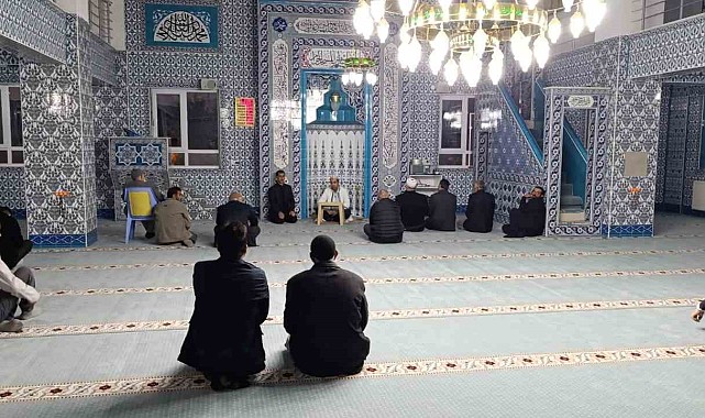 Elazığ'da sabah namazı buluşmaları sürüyor