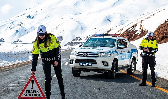 Erzurum'da 9 ayda bin 402 trafik kazası