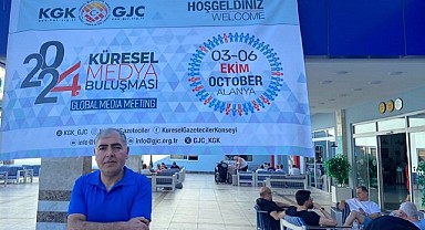 Gazeteci Özkan Karakaya, “4. Küresel Medya Buluşmasına” katıldı