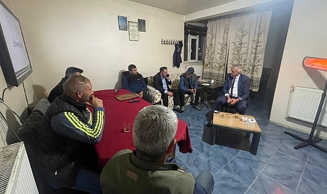 Göle Belediye başkanı, personelinin “itfaiyeciler haftasını” kutladı
