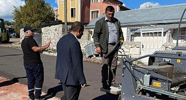 Hanak'ta asfaltlama çalışmaları başladı