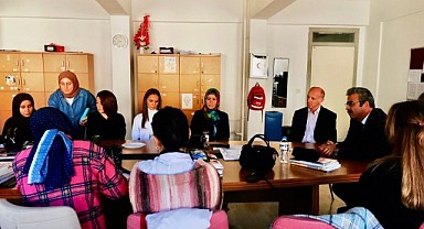 İl Millî Eğitim Müdürü Uzantı, öğretmenler ile bir araya geldi