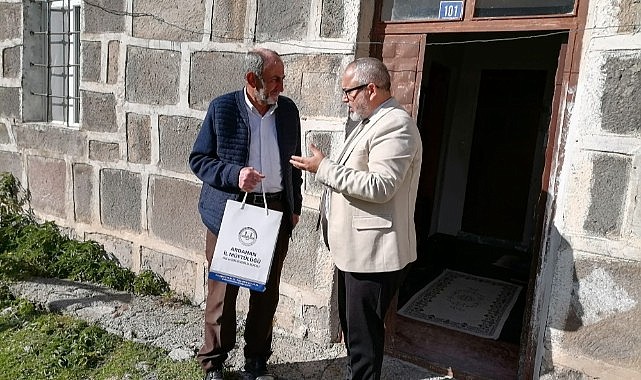 İlçe Müftülüğünden emekli din görevlisi Ün'e ziyaret