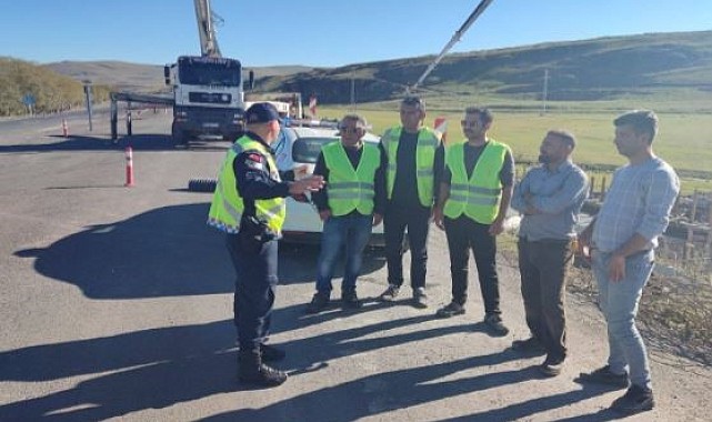 Jandarmadan trafik eğitimi