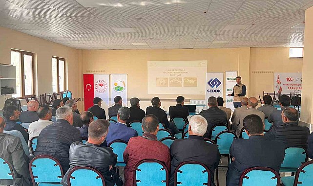 Kars'ta tarım sigortaları tanıtım toplantısı yapıldı