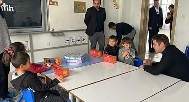 Kaymakam Meram’dan öğrencilere moral ziyareti