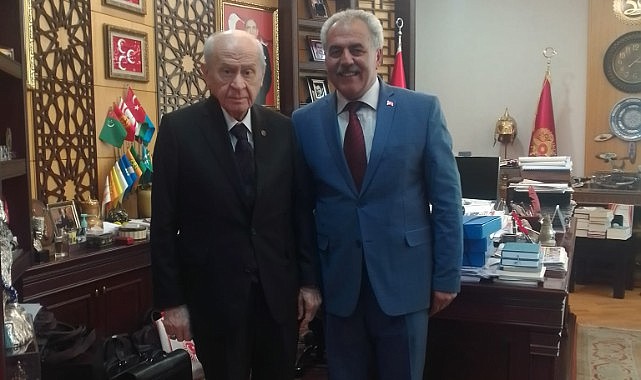 MHP Ardahan İl Başkanı Turgay Mert’ten Devlet Bahçeli’ye ziyaret