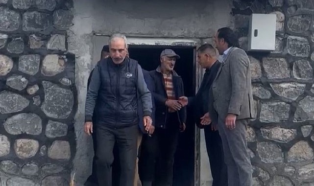 Otbiçen köyünde yapılan taziye evi hizmete girdi