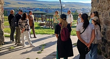 Rus turist kafilesi Ardahan'ı gezdi