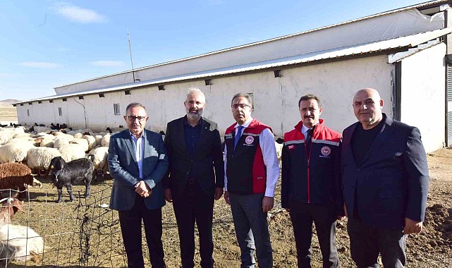 Tarım ve Orman Bakan Yardımcısı Gümen, Ahlat'ta tarım ve hayvancılık tesislerini gezdi