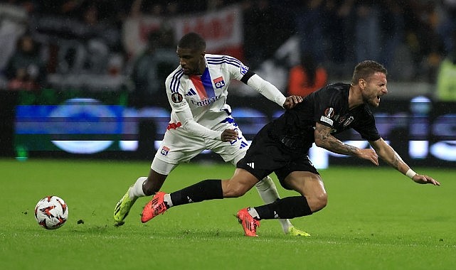 UEFA Avrupa Ligi: Lyon: 0 - Beşiktaş: 1