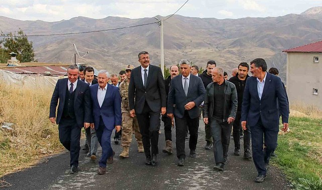 Vali Ali Çelik'ten köylere çıkarma
