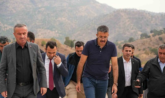 Vali Çelik, Irak sınırında incelemelerde bulundu