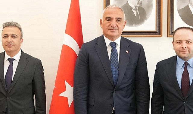 Vali Çiçek ve Vekil Koç, Ardahan’ın turizm konularını bakanla görüştü