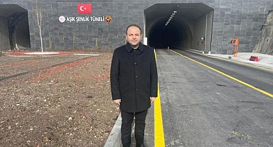 Vekil Koç’un girişimleriyle Aşıkşenlik Tüneli çift tüp olarak hizmete açıldı