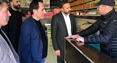 Yılmaz, “Esnafımızla dün olduğu gibi bugünde gönül gönüleyiz hamdolsun”