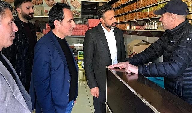 Yılmaz, “Esnafımızla dün olduğu gibi bugünde gönül gönüleyiz hamdolsun”