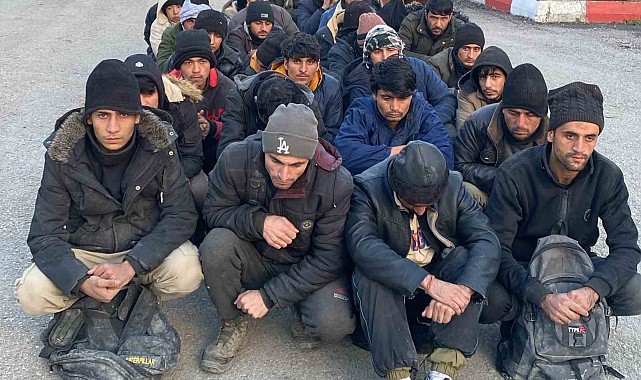 Ağrı'da 29 Afganistan ve 1 Pakistanlı kaçak yakalandı