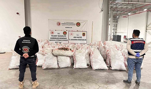 Ağrı'da 4 ton 503 kilogram metanfetamin ele geçirildi