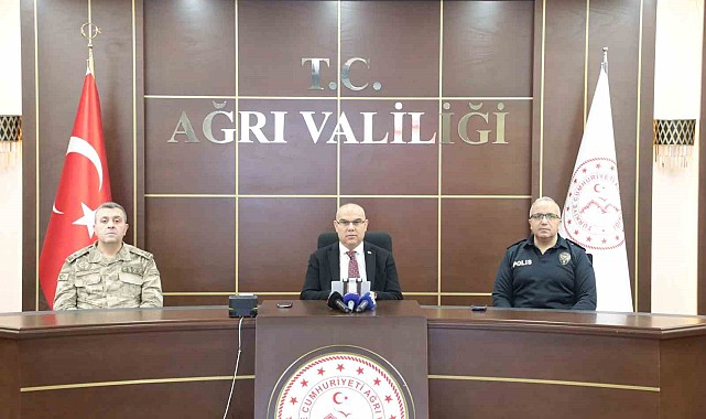 Ağrı'da güvenlik toplantısı yapıldı