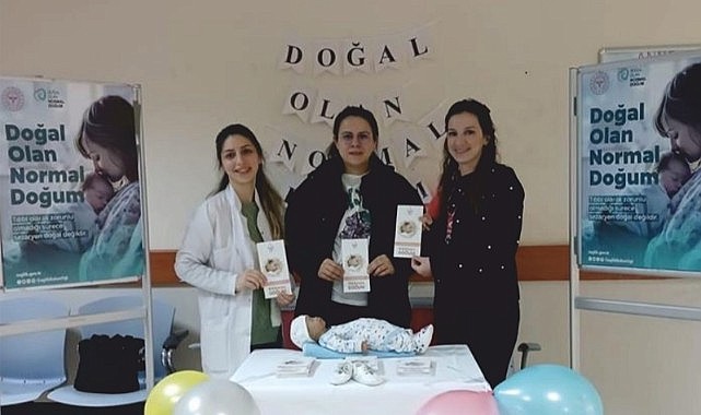 Ardahan Devlet Hastanesi anne adayları için stant açtı