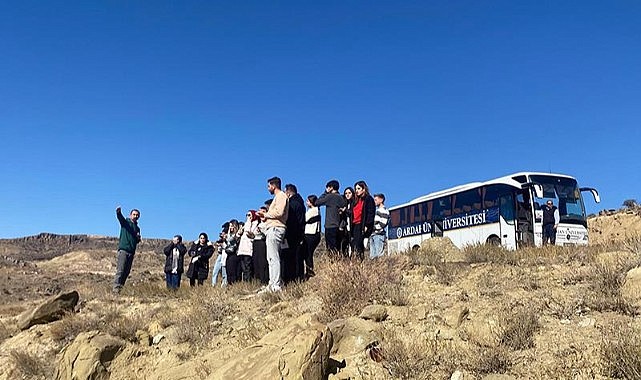 Ardahan Üniversitesi'nden Aras Vadisi'ne Coğrafya arazi çalışması!