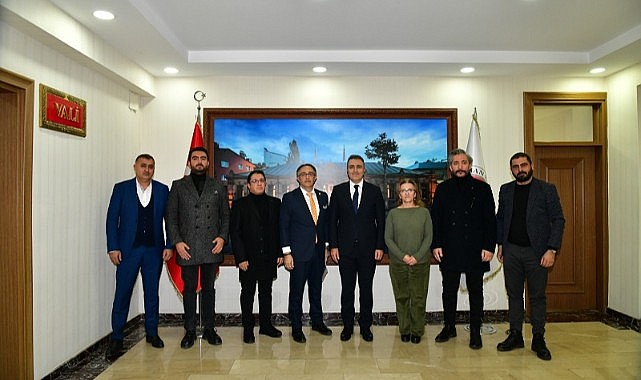 Ardahan Vakfı, Vali Çiçek’i ziyaret etti