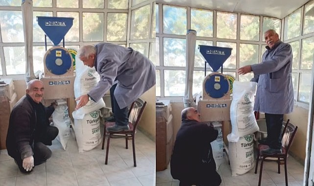 Arıcılık Birlik Başkanı Evliyaoğlu, arı keki yapımını uygulamalı gösterdi