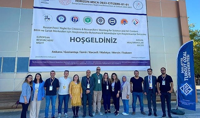 ARÜ’lü akademisyenler “Avrupa araştırmacılar gecesi”ne katıldı