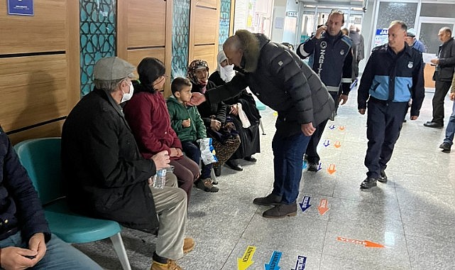 Başkan Budak, sağlık çalışanlarına takdir, hastalara şifa diledi
