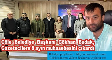Başkan Budak’tan Volkan Bozkurt’a teşekkür