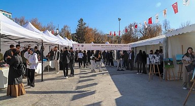 Bilim şenliği yoğun ilgi gördü