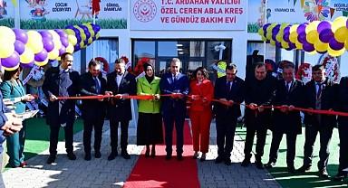 Ceren Abla Kreşinin yeni bina açılışı görkemli bir törenle yapıldı